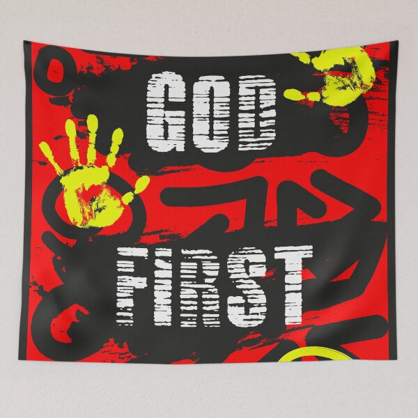 Item preview, GOD FIRST : Red  designed and sold by DAYANNA18.