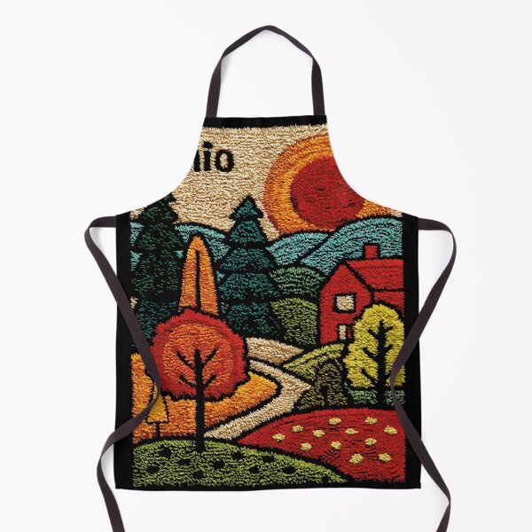 Item preview, Autumn in Ohio Poster | Winding Road Folk Art designed and sold by TuncGK.