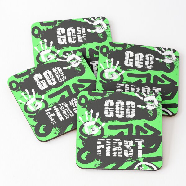 Item preview, GOD FIRST : Green designed and sold by DAYANNA18.