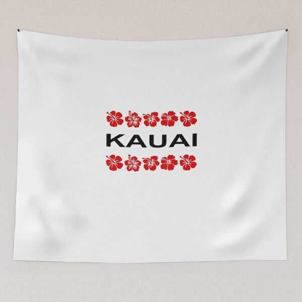Item preview, Kauai Red Flower Bands Light-Color designed and sold by TinyStarAmerica.