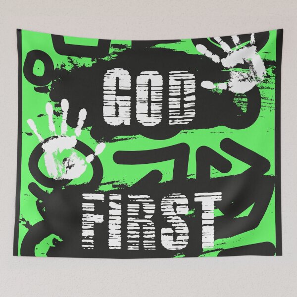 Item preview, GOD FIRST : Green designed and sold by DAYANNA18.