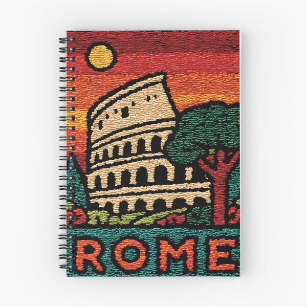 Item preview, Rome Colosseum Poster | Ancient Roman Folk Art designed and sold by TuncGK.