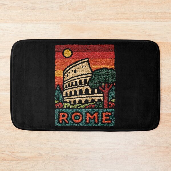 Item preview, Rome Colosseum Poster | Ancient Roman Folk Art designed and sold by TuncGK.