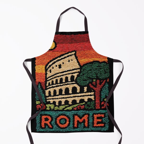 Item preview, Rome Colosseum Poster | Ancient Roman Folk Art designed and sold by TuncGK.