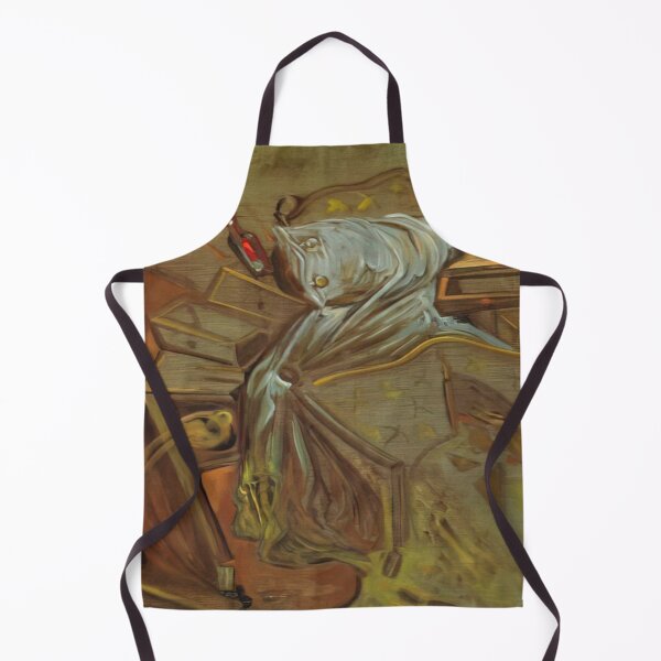 Item preview, Bed And Two Bedside Tables Ferociously Attacking A Cello By Salvador Dali designed and sold by diegocastilo.