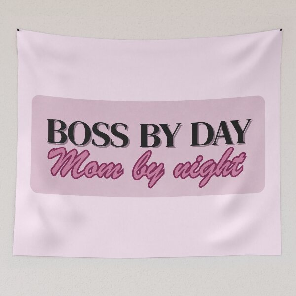 Item preview, Boss by day, Mom by night designed and sold by vwagenet.