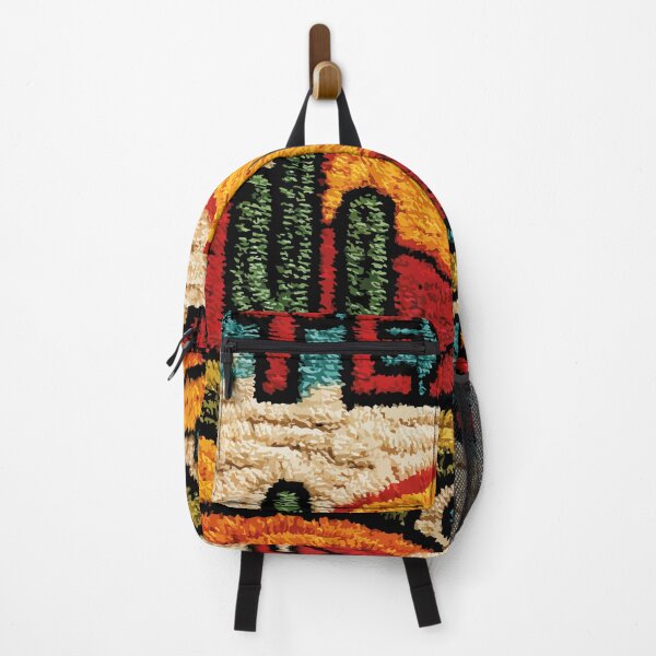 Item preview, Texas Desert River | Southwestern Embroidered Folk Art designed and sold by TuncGK.