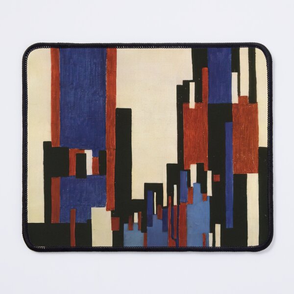 Item preview, Vertical Plains Blue And Red By Frantisek Kupka designed and sold by diegocastilo.