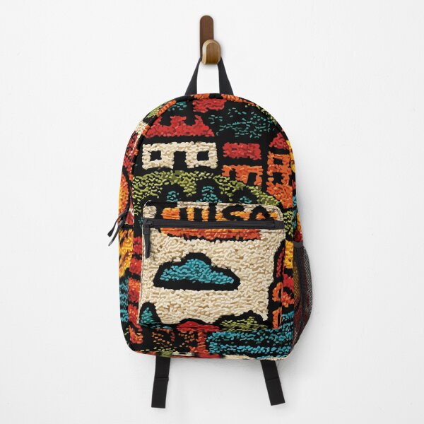 Item preview, Tulsa Oklahoma Poster | Heartland Hills Folk Art designed and sold by TuncGK.