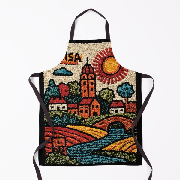 Item preview, Tulsa Oklahoma Poster | Heartland Hills Folk Art designed and sold by TuncGK.