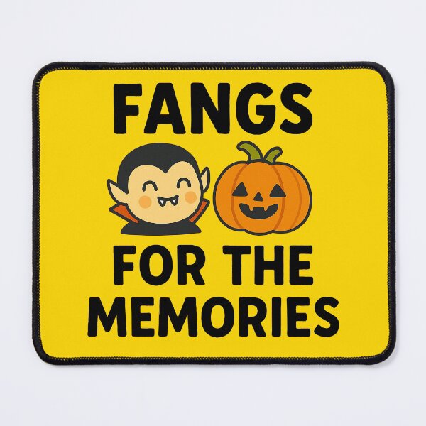 Item preview, Fangs for the Memories – Halloween Nostalgia - V3 designed and sold by WheelieGdArt.