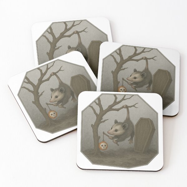 Item preview, Spooky Baby Possum designed and sold by thehaywirehoney.