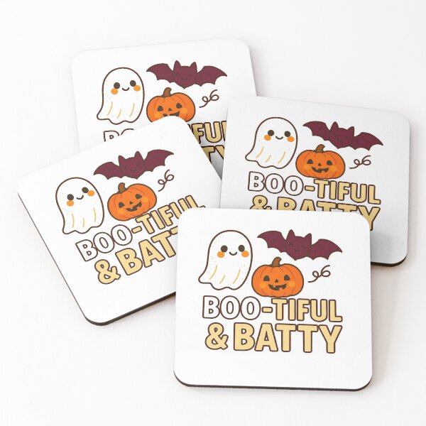 Item preview, Boo-tiful & Batty – Halloween Cutie Crew - V2 designed and sold by WheelieGdArt.