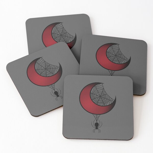 Item preview, Moon Web - Red designed and sold by TheeForestFox Shop.