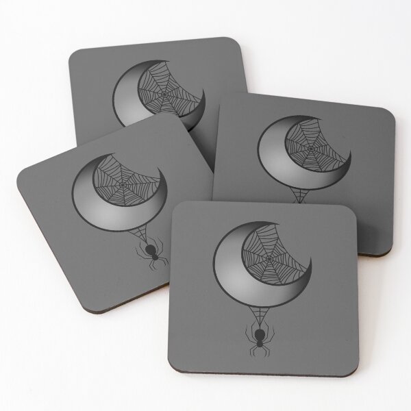 Item preview, Moon Web - Grey designed and sold by TheeForestFox Shop.