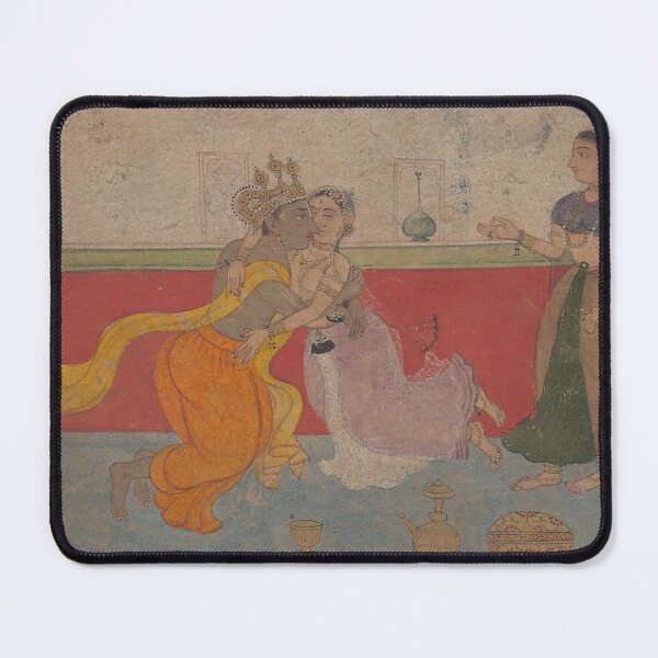 Item preview, Krishna Kisses Radha from Boston Rasikapriya (Lover's Breviary) designed and sold by AnimaliaStar.