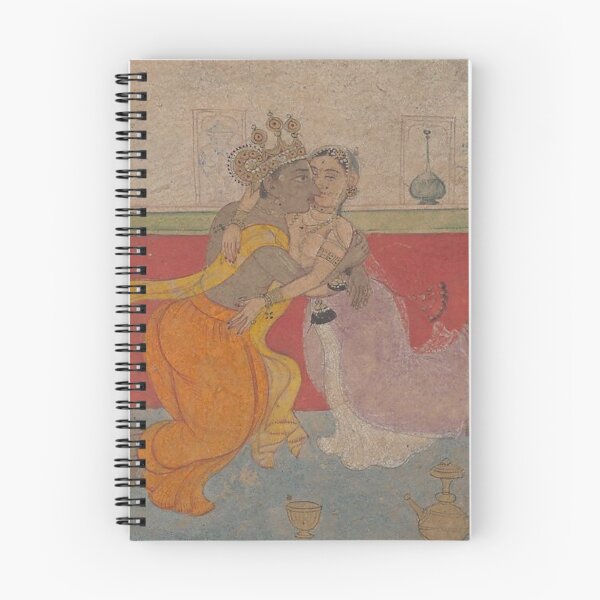 Item preview, Krishna Kisses Radha from Boston Rasikapriya (Lover's Breviary) designed and sold by AnimaliaStar.