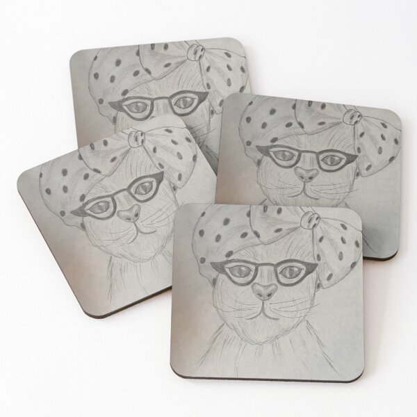 Item preview, Cat with Bow designed and sold by EandAartists.