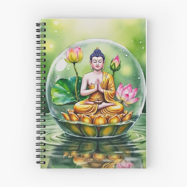 Artikelvorschau, Ruhiger Buddha auf goldenem Lotus – Friedliche Zen-Meditationskunst entworfen und verkauft von skysshobu.