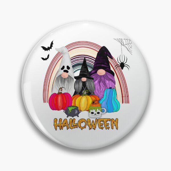 Item preview, Whimsical Gnomes dressed as a ghost and witches designed and sold by DeBenedetto Digital Designs.