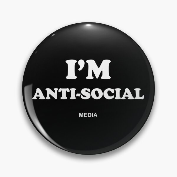 Item preview, Disconnect to Reconnect: The "I'm Anti-Social...Media"  designed and sold by ColorWheelDsign.