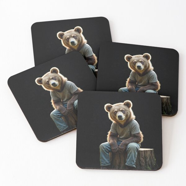 Item preview, Bear in Jeans and T-shirt designed and sold by Savannah Gibbs.
