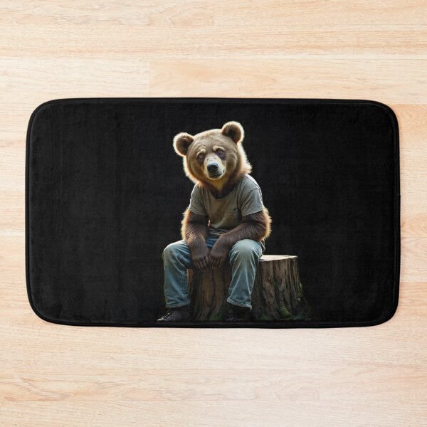 Item preview, Bear in Jeans and T-shirt designed and sold by Savannah Gibbs.