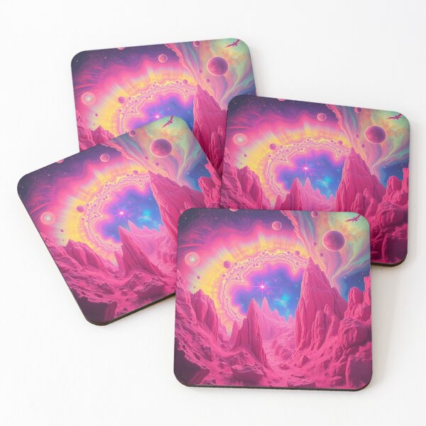 Item preview, Pink Cosmic Wonderland designed and sold by Cosmic Creations Digital Art.