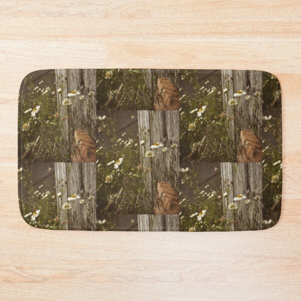 Item preview, Wild Daisies Along a Rustic Barn Wall designed and sold by LeeAnnaRose96.