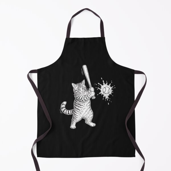 Item preview, Funny Cat Baseball Graphic designed and sold by cawtoon.