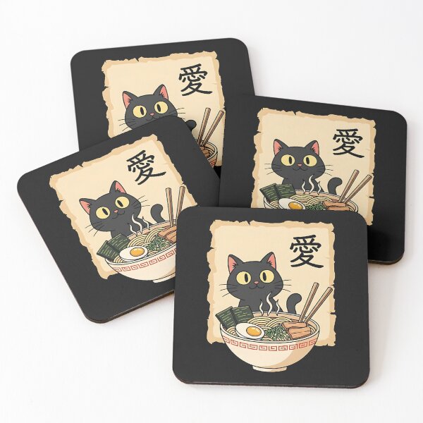 Item preview, Funny Cat Ramen Graphic Tee Japanese Kawaii Anime Cat designed and sold by cawtoon.