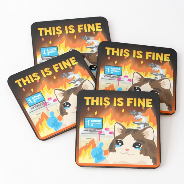 Item preview, This is fine designed and sold by Nucleic Noodles.