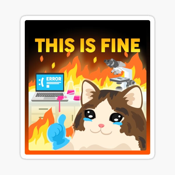 Item preview, This is fine designed and sold by Nucleic Noodles.