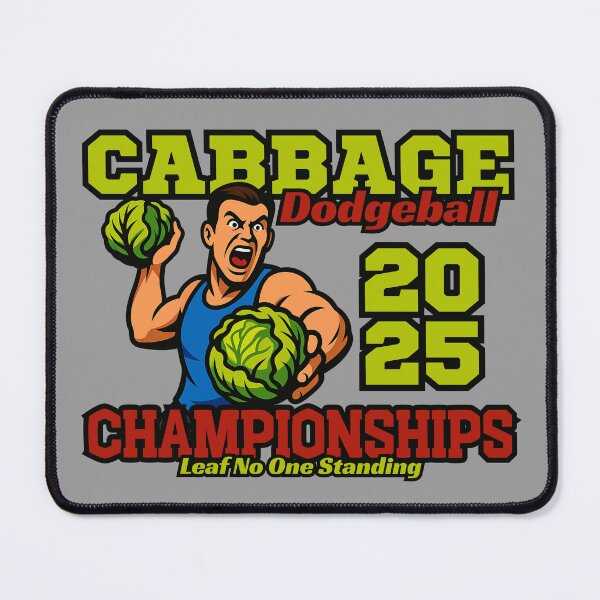 Item preview, Cabbage Dodgeball Championships 2025 designed and sold by UNK-Fatigues.