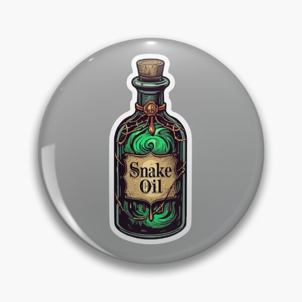 Item preview, Snake Oil in Green Bottle designed and sold by LewpyG.