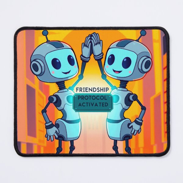 Item preview, Robot Friendship Protocol designed and sold by CTM ArtStudio.