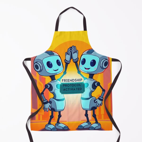 Item preview, Robot Friendship Protocol designed and sold by CTM ArtStudio.