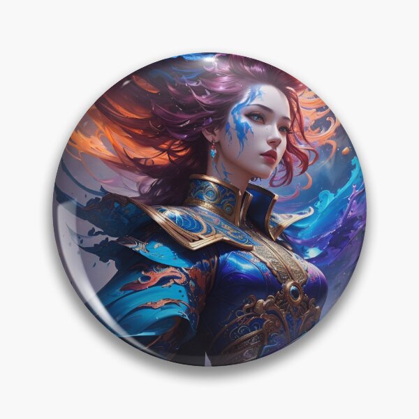 Item preview, Elemental Flame Warrior of Eternity designed and sold by micheldouglas.
