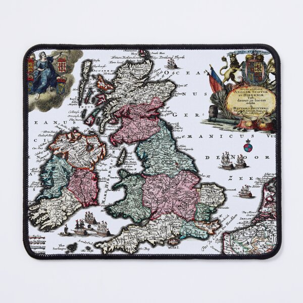 Item preview, Vintage Map of British Isles designed and sold by barefootliam.