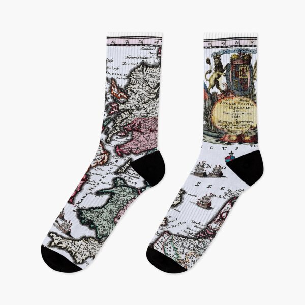 Item preview, Vintage Map of British Isles designed and sold by barefootliam.