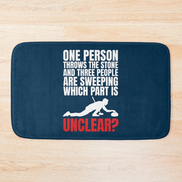 Item preview, Curling Explained Funny Sports Quote  designed and sold by dereckgoodwi.