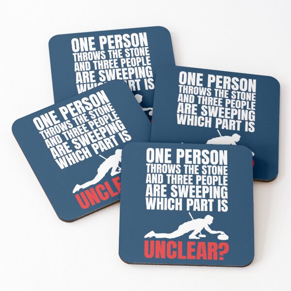 Item preview, Curling Explained Funny Sports Quote  designed and sold by dereckgoodwi.