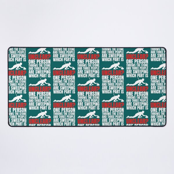 Item preview, Curling Explained Funny Sports Quote  designed and sold by dereckgoodwi.