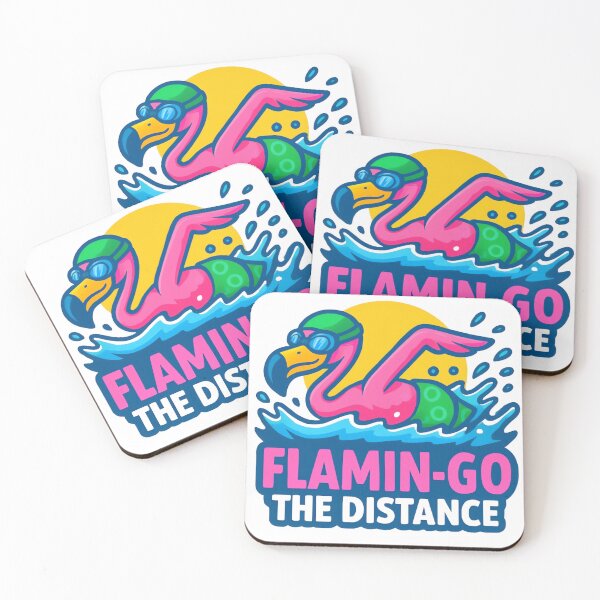 Item preview, Flamin-Go The Distance Swimmer  designed and sold by pinkchaossquad.