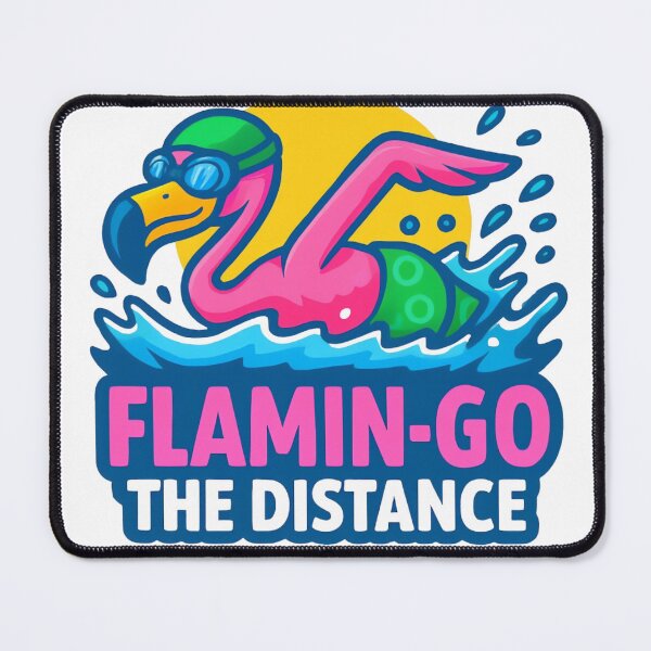 Item preview, Flamin-Go The Distance Swimmer  designed and sold by pinkchaossquad.