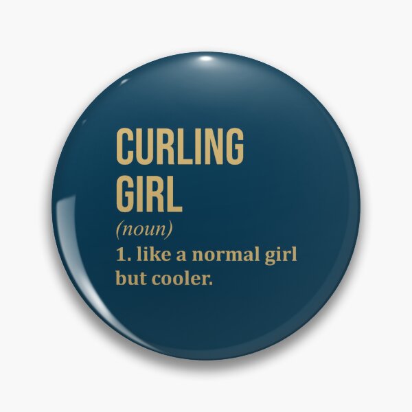 Item preview, Curling Girl Definition in Gold designed and sold by dereckgoodwi.