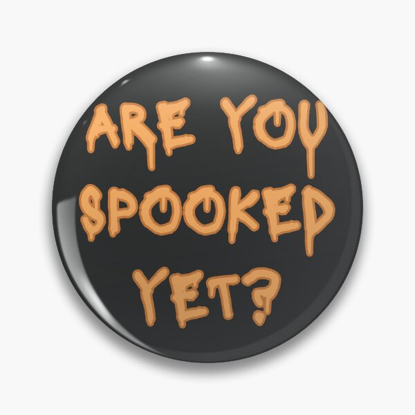 Item preview, Are You Spooked? Creepy Halloween Text Design designed and sold by Furkan Al-Gburi.
