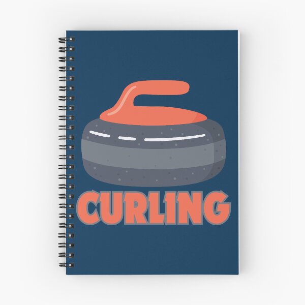 Item preview, Curler sliding Curling Funny Retro Curling Sport Player designed and sold by dereckgoodwi.