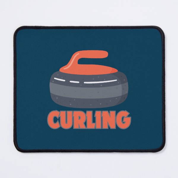 Item preview, Curler sliding Curling Funny Retro Curling Sport Player designed and sold by dereckgoodwi.