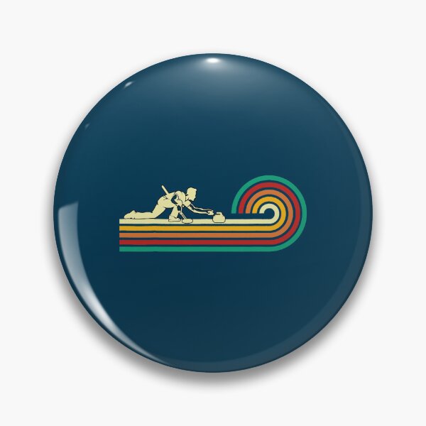 Item preview, Curler Sliding Curling Stone Retro Curling designed and sold by dereckgoodwi.